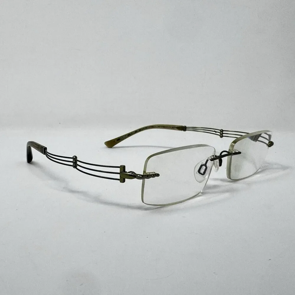 Line Art Charmant XL 2002 GN Titanium Eyeglass Frames 51-18-135 Made in Japan